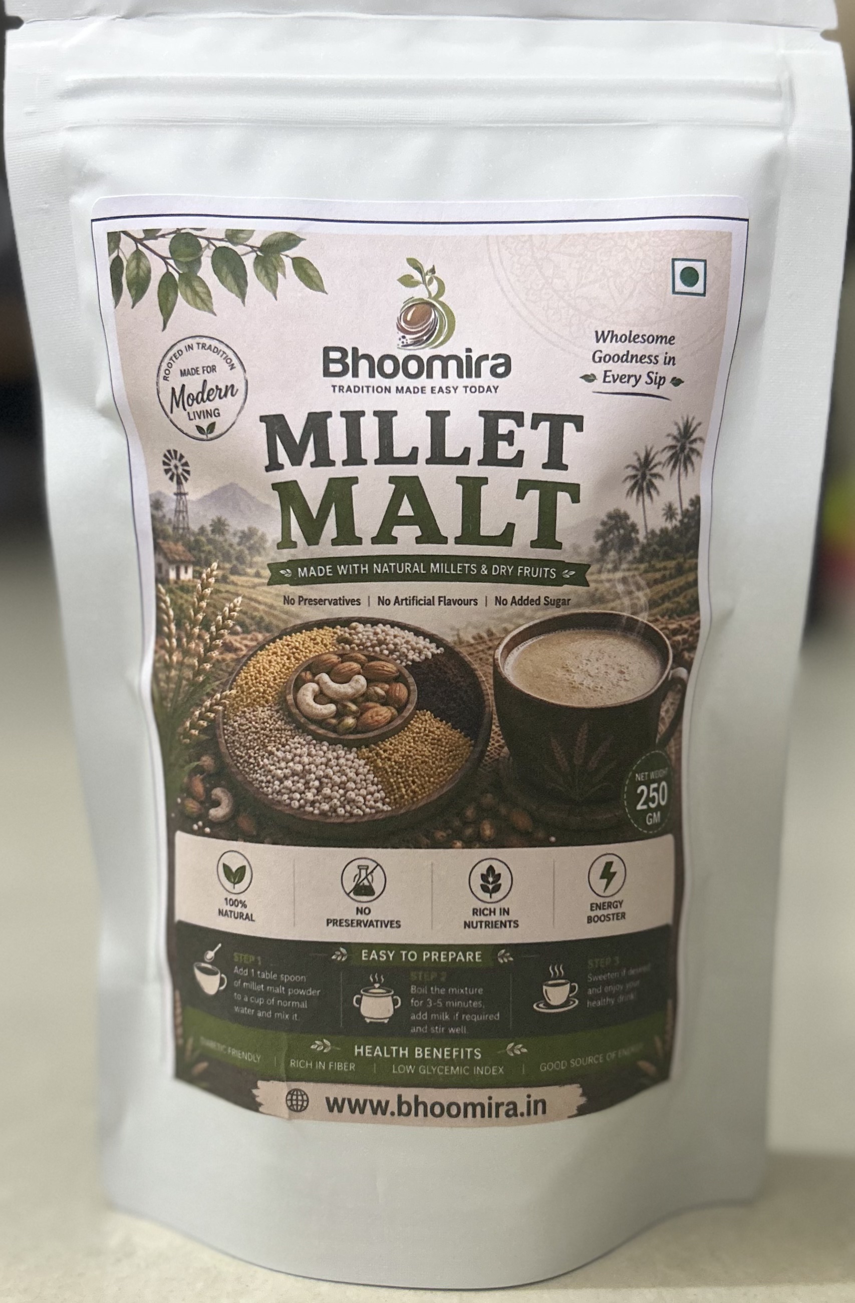Mixed Millet Malt